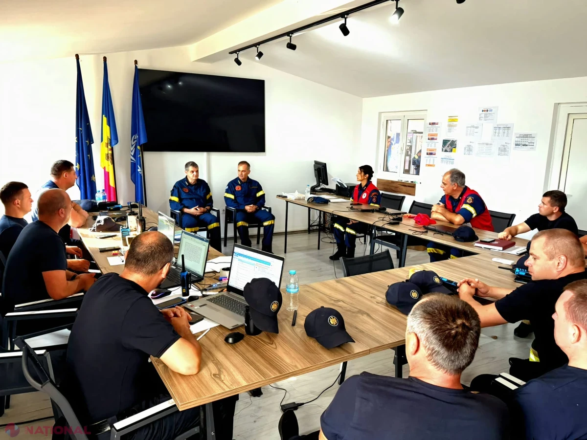 Oficialii pompierilor eleni laudă misiunea contingentului IGSU din Republica Moldova în Grecia