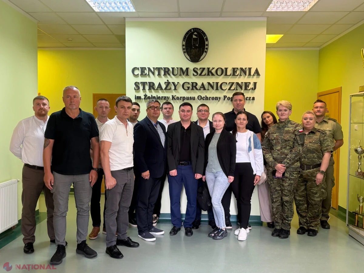 Polițiștii de frontieră din Moldova preiau în Polonia bune practici europene pentru managementul integrat al frontierei