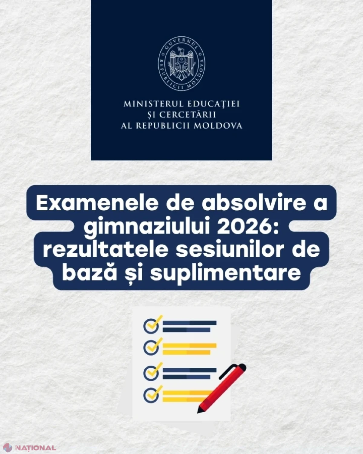 Rezultatele examenelor de absolvire a gimnaziului 2026: rate mari de promovare și o nouă șansă pentru elevii restanțieri