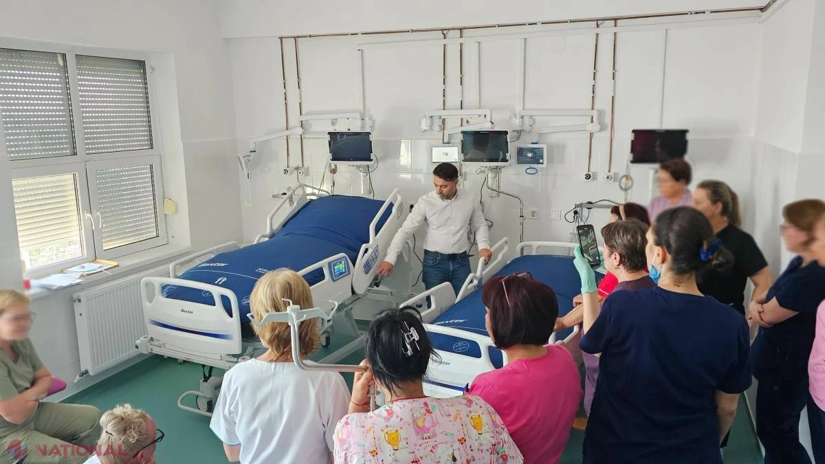 Galați: Secția de Neurologie, dotată cu paturi ATI inteligente și echipamente moderne pentru pacienții cu AVC