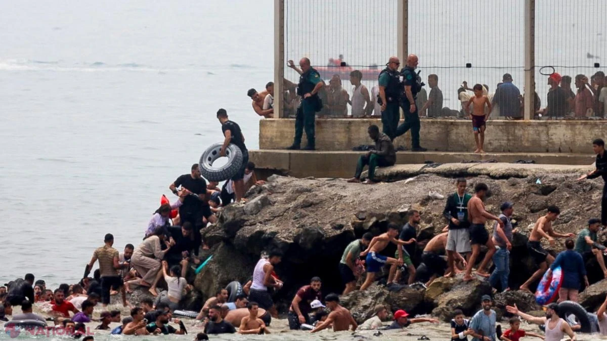 Criza migranților din Ceuta inflamează Europa: Spania anunță golirea enclavei, miniștrii de Interne cer răspuns comun al UE