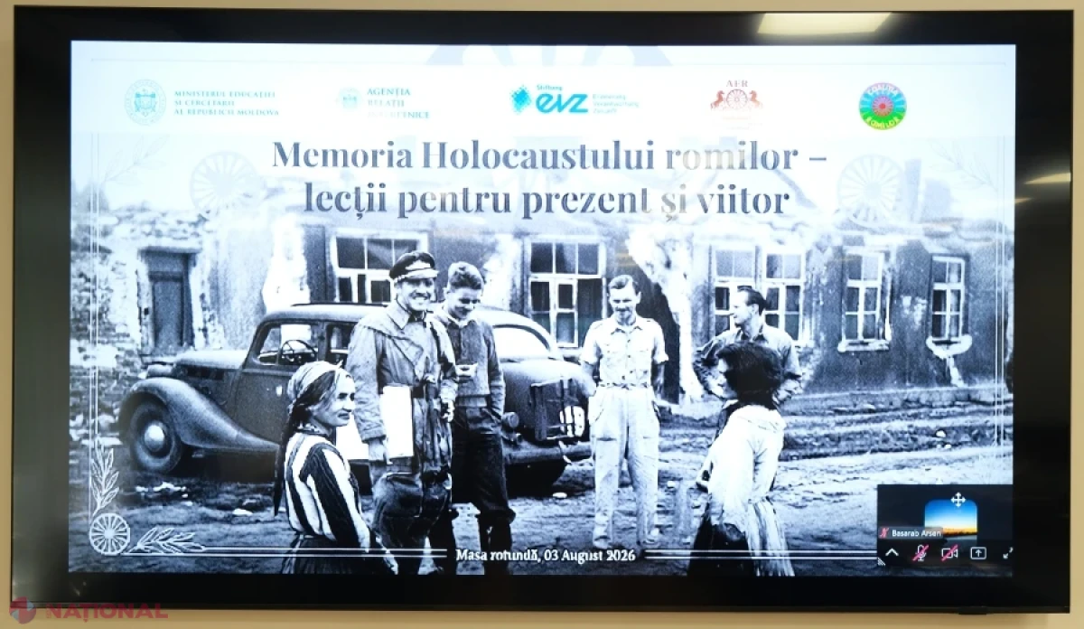 MEC marchează Ziua europeană de comemorare a victimelor Holocaustului romilor prin masă rotundă și inaugurarea unei plăci comemorative la Gara Visterniceni