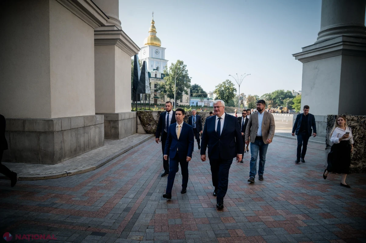 Popșoi și Sybiha consolidează la Kyiv parteneriatul moldo-ucrainean și coordonarea pe drumul comun spre UE