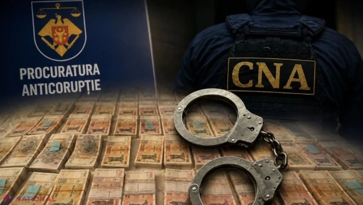 Șef de direcție AIPA, reținut de PA și CNA pentru trafic de influență și mită de 130.000 lei