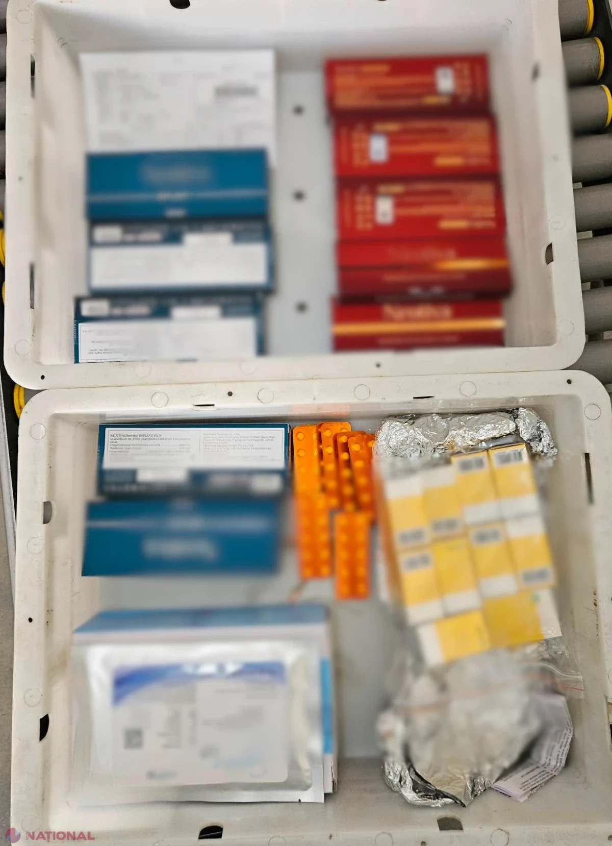 Preparatele injectabile și comprimatele ascunse într-un colet poștal pe ruta Ucraina–Israel, depistate pe Aeroportul Chișinău