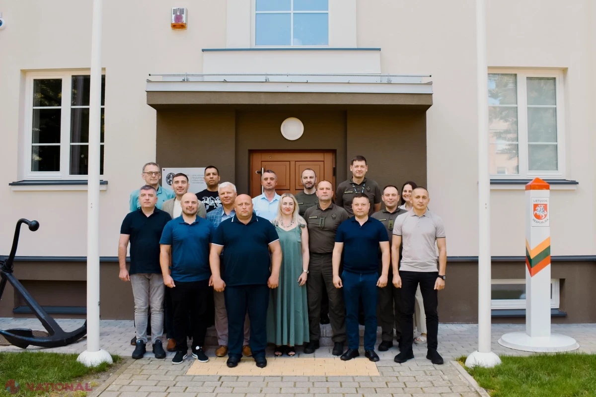 Vizită de studiu încheiată în Lituania: polițiștii de frontieră din Moldova își consolidează cooperarea și pregătirea după model european