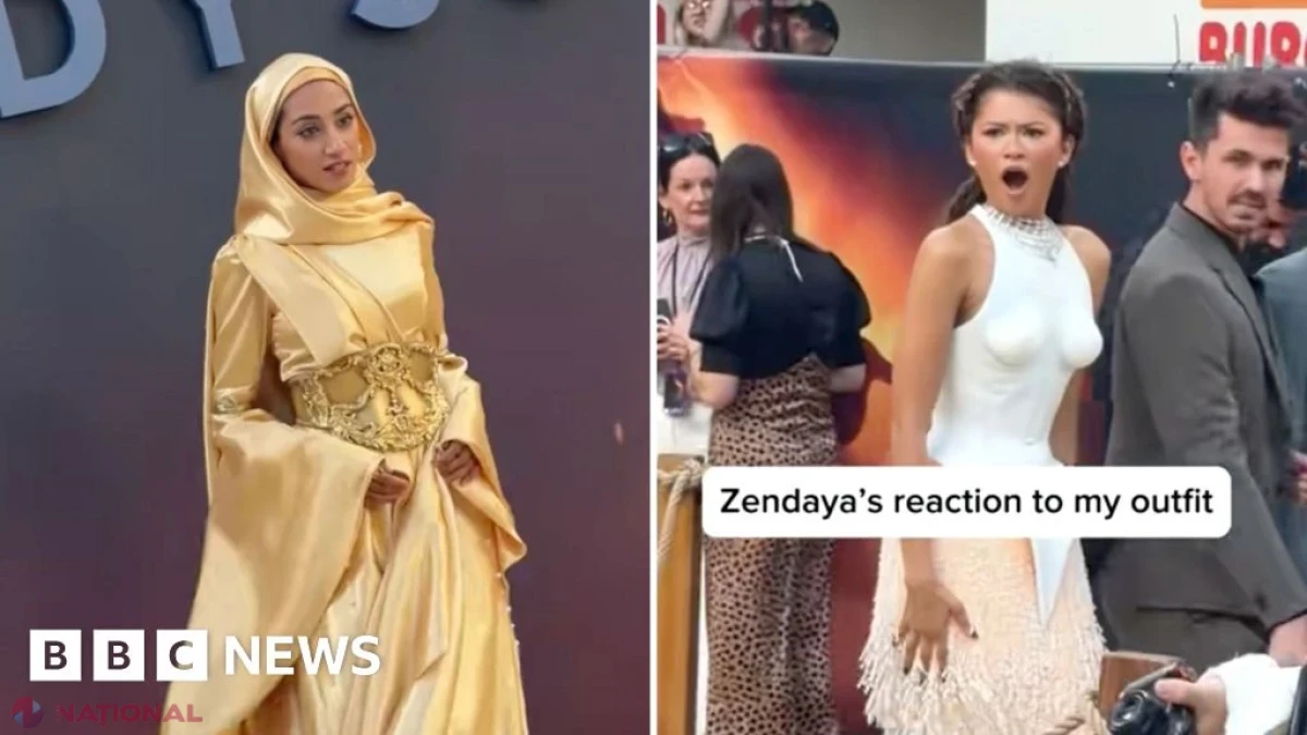 Zendaya uimită pe covorul roșu de creatoarea cu hijab care concurează Hollywood-ul cu ținutele ei virale