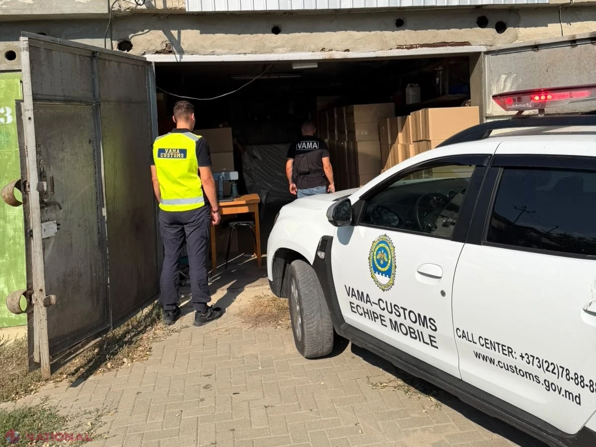 Contrabandă cu un milion de țigarete în sudul țării: bani, mașină și tehnică de calcul, confiscate de PCCOCS și Serviciul Vamal