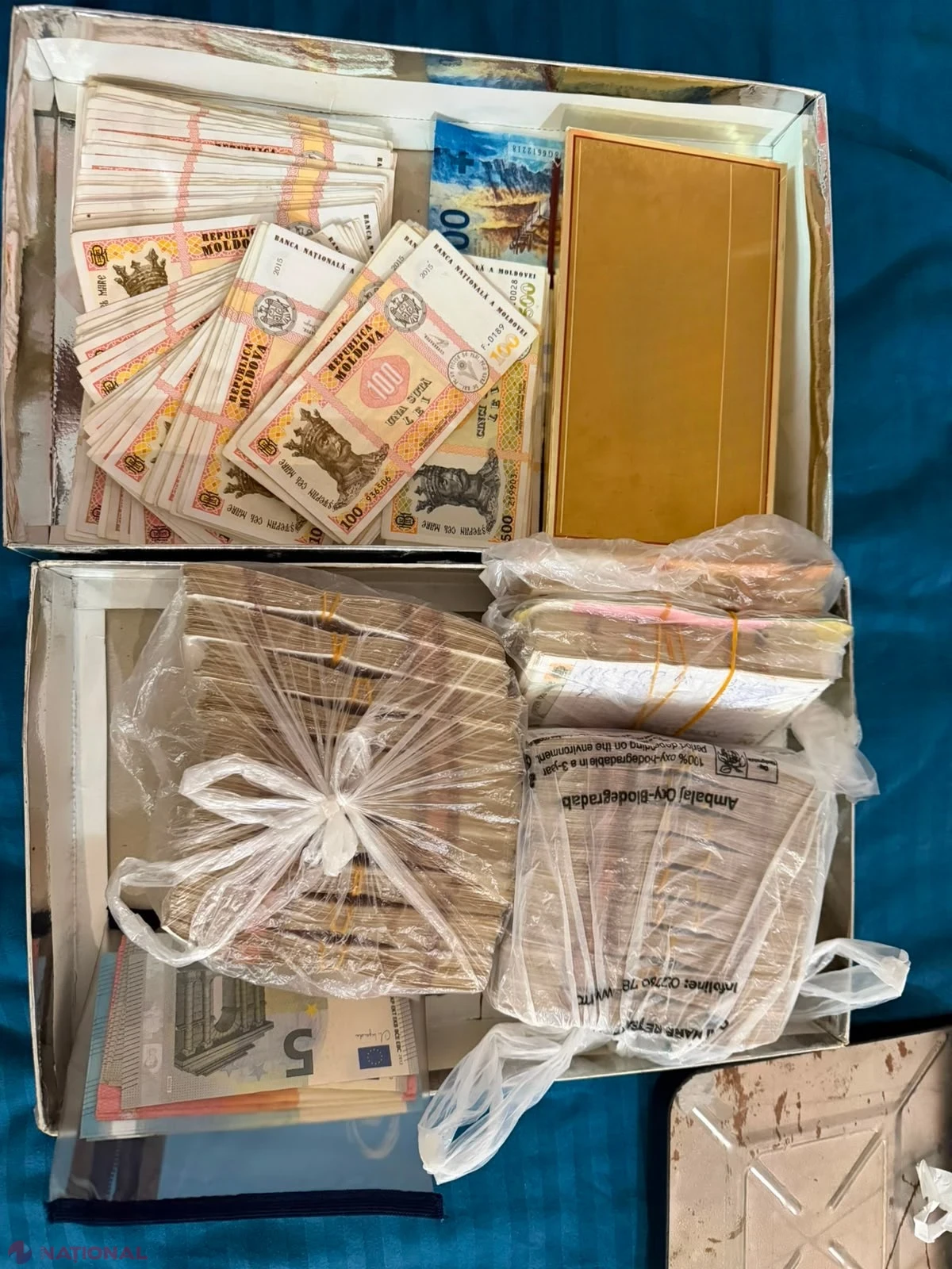 Contrabandă cu un milion de țigarete în sudul țării: bani, mașină și tehnică de calcul, confiscate de PCCOCS și Serviciul Vamal