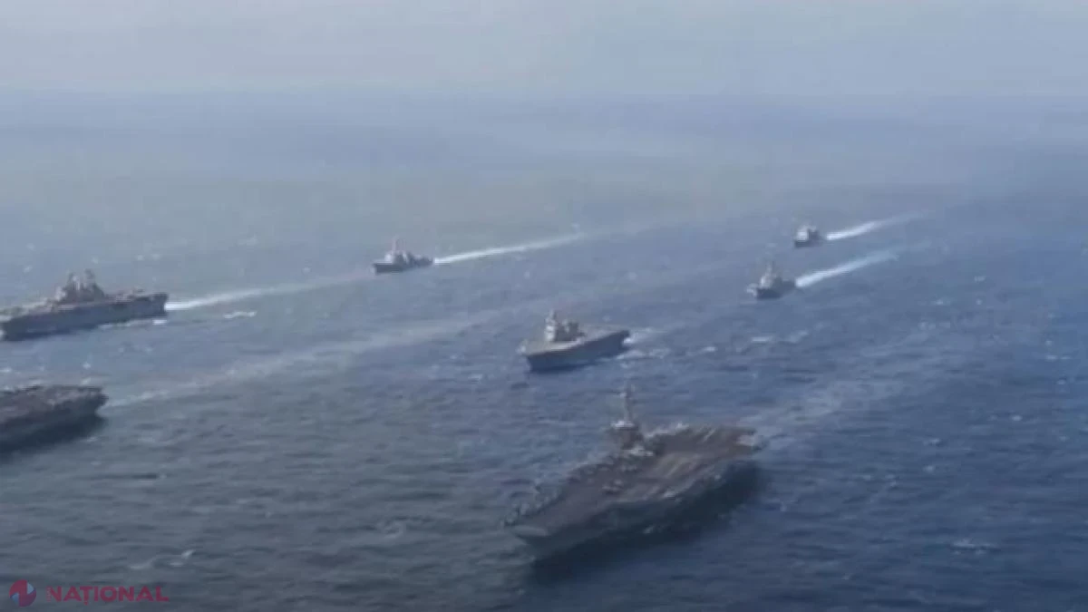 SUA deschid focul asupra unei nave în largul Iranului, în timp ce Trump revendică „controlul total” al strâmtorii Ormuz și anunță o flotă navală uriașă care să-i poarte numele