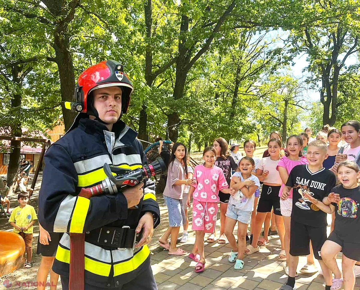 IGSU instruiește 28 de mii de copii din taberele de vară pentru o vacanță în siguranță