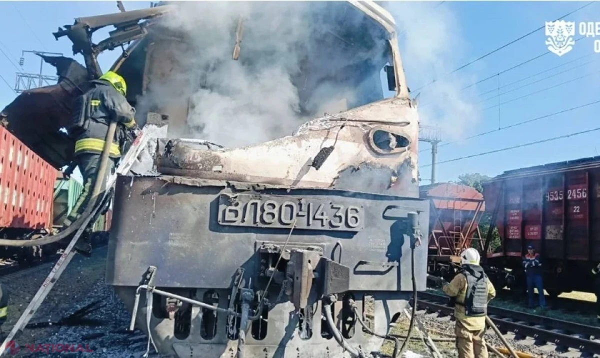 Atac cu dronă rusească asupra unui tren de călători lângă Odesa: mecanicul și ajutorul său uciși, 340 de pasageri evacuați în siguranță