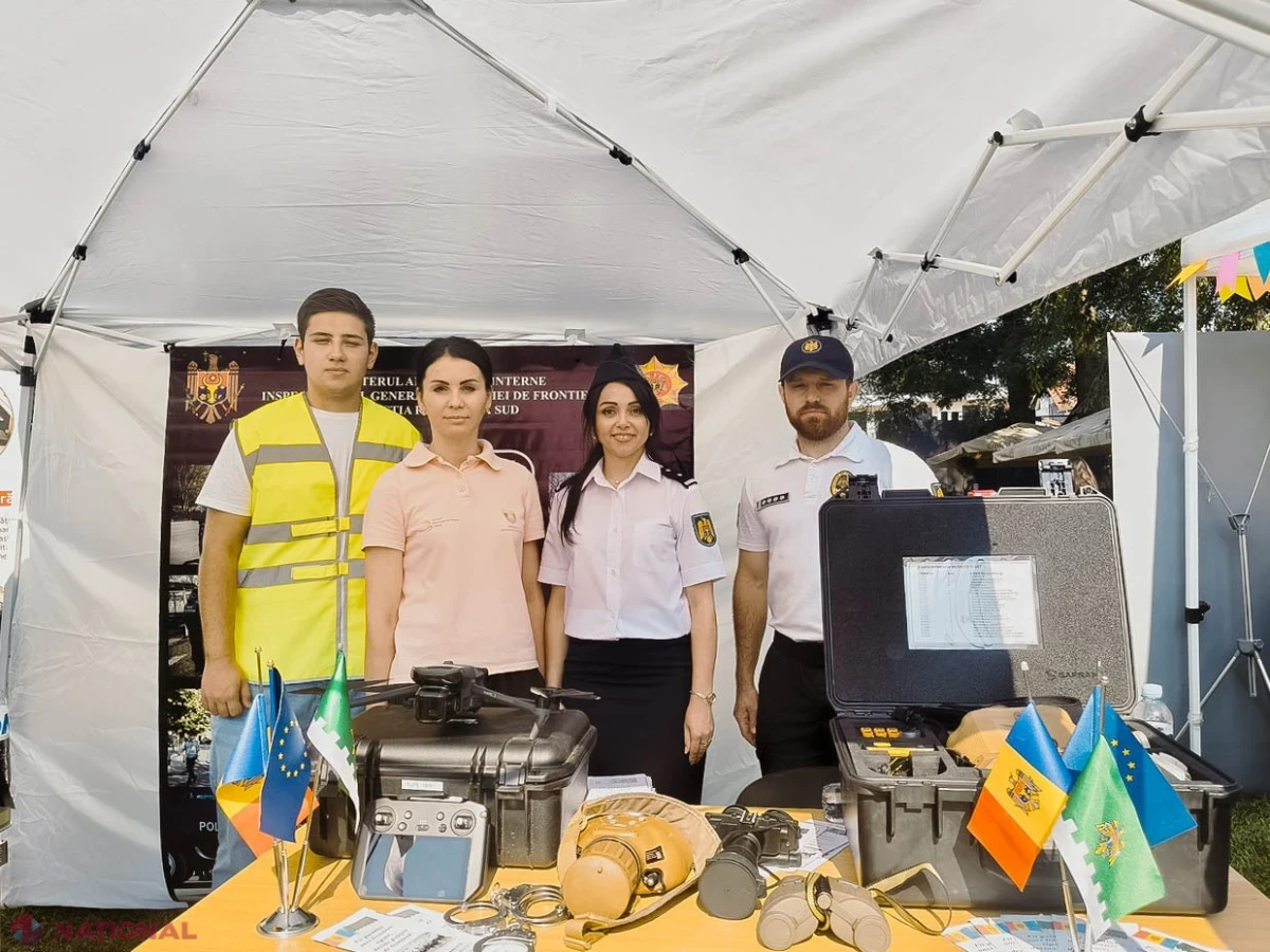 Poliția de Frontieră, alături de tineri de Ziua Tineretului: cariere cu responsabilitate pentru viitorul Republicii Moldova