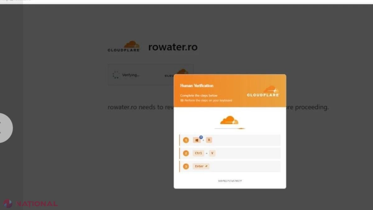 Site-ul Apelor Române, închis după un atac cibernetic ce imita verificările Cloudflare și infecta calculatoarele utilizatorilor