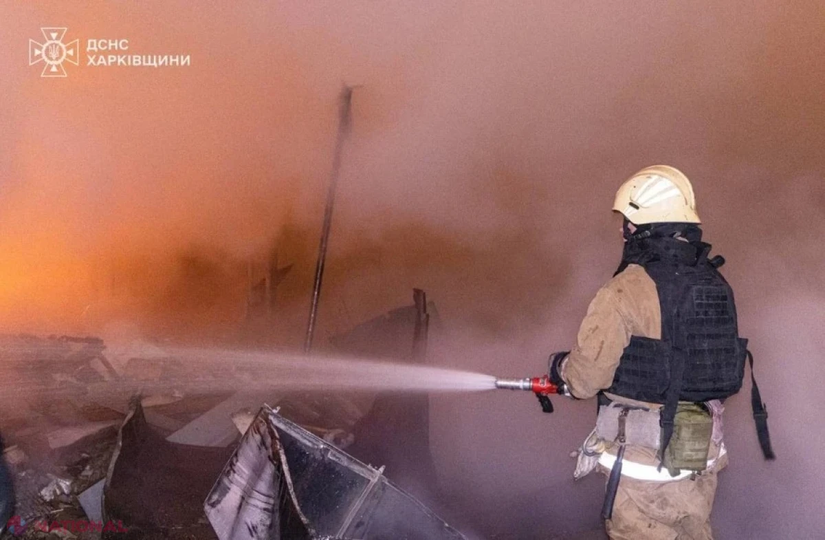 Atac masiv cu rachete balistice și drone asupra Ucrainei: un mort și mai mulți răniți la Krivoi Rog, incendii și explozii în Kiev