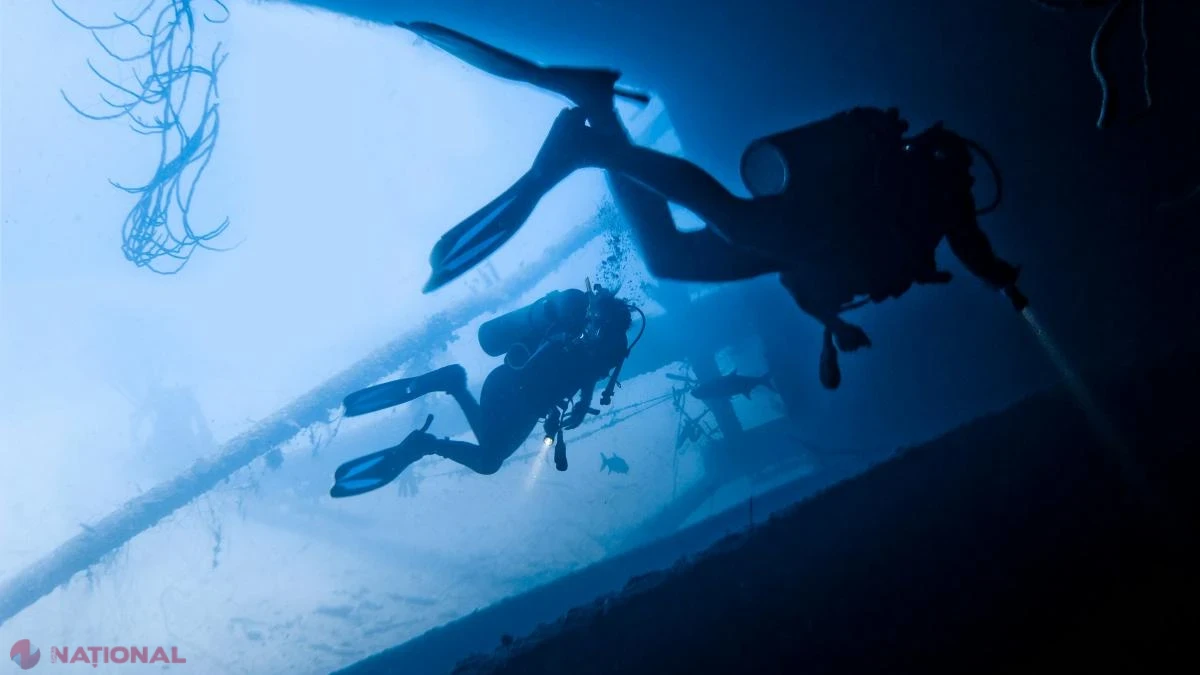 Seceta extremă a scos la iveală „Titanicul de pe Sava” în Serbia, epava unui remorcher scufundat în 1945 după ce a lovit o mină germană