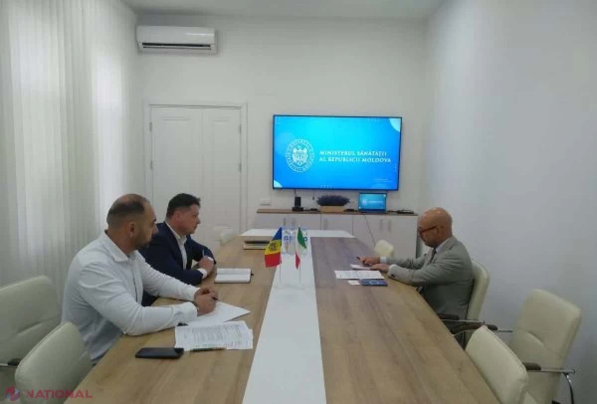 Italia sprijină modernizarea asistenței medicale rurale din Republica Moldova prin proiectul „Alianța pentru sănătate”