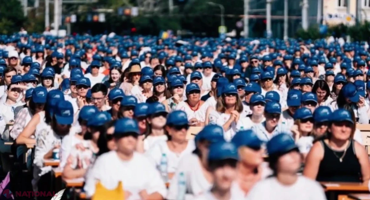 Record la „Marea Dictare Naţională” de Ziua Limbii Române la Chişinău. Mesajul Maiei Sandu despre grija pentru limba noastră