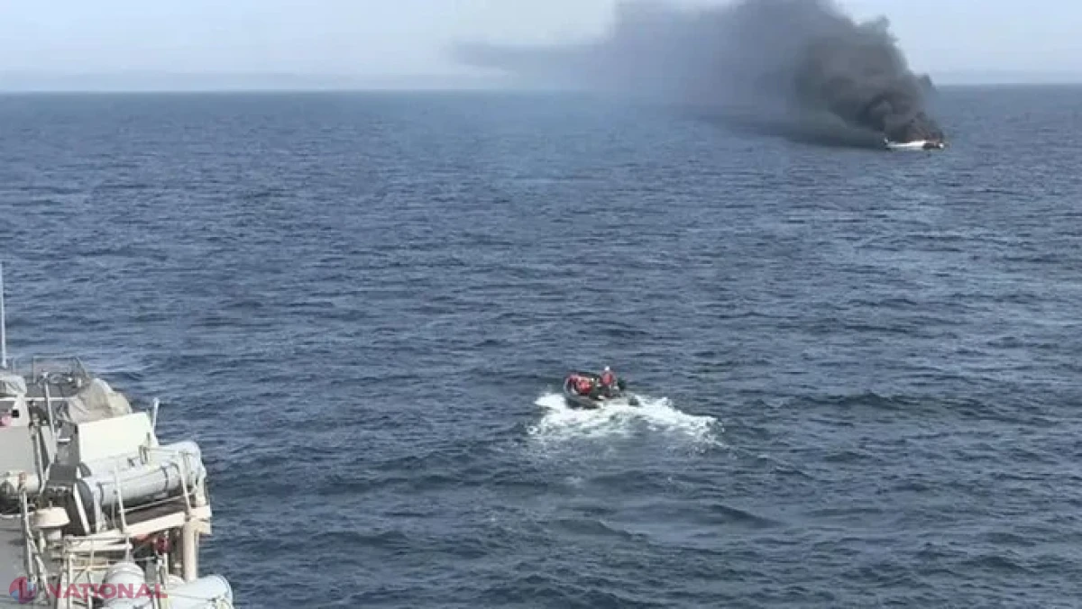 Cargou turcesc scufundat în Marea Marmara după coliziune cu un petrolier: zece membri ai echipajului, daţi dispăruţi