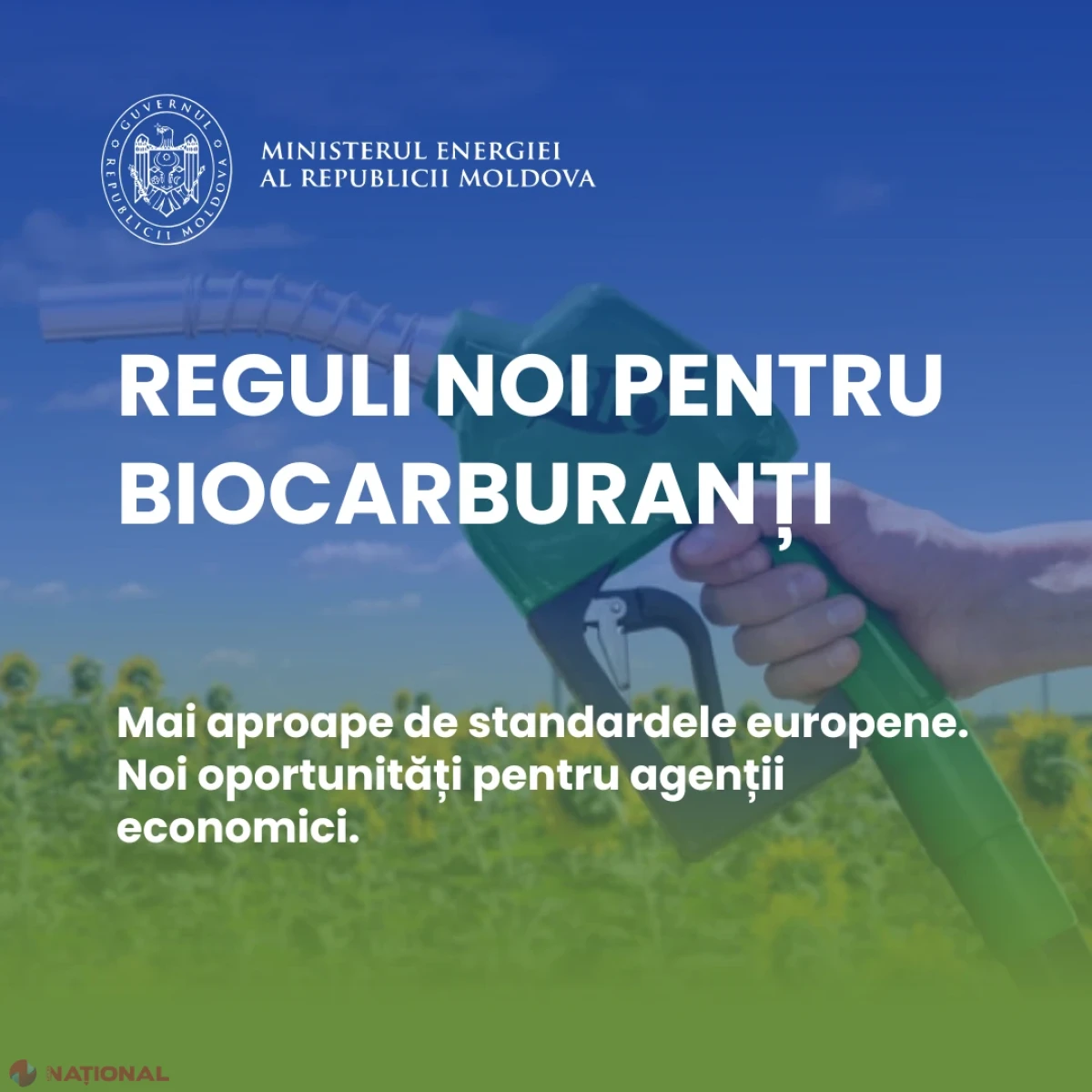 Moldova introduce reguli europene pentru biocarburanți și deschide noi oportunități pentru agenții economici