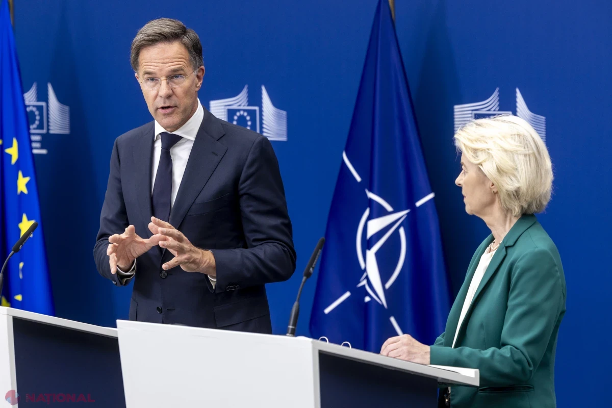 Ursula von der Leyen: UE şi NATO vor intensifica presiunea asupra Rusiei. Mark Rutte: Rusia a devenit tot mai nesăbuită