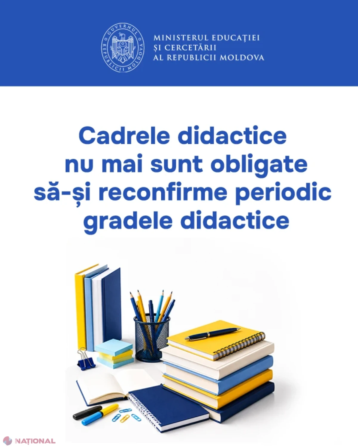 Profesorii nu vor mai fi obligați să-și reconfirme periodic gradele didactice, după modificarea regulamentului de atestare