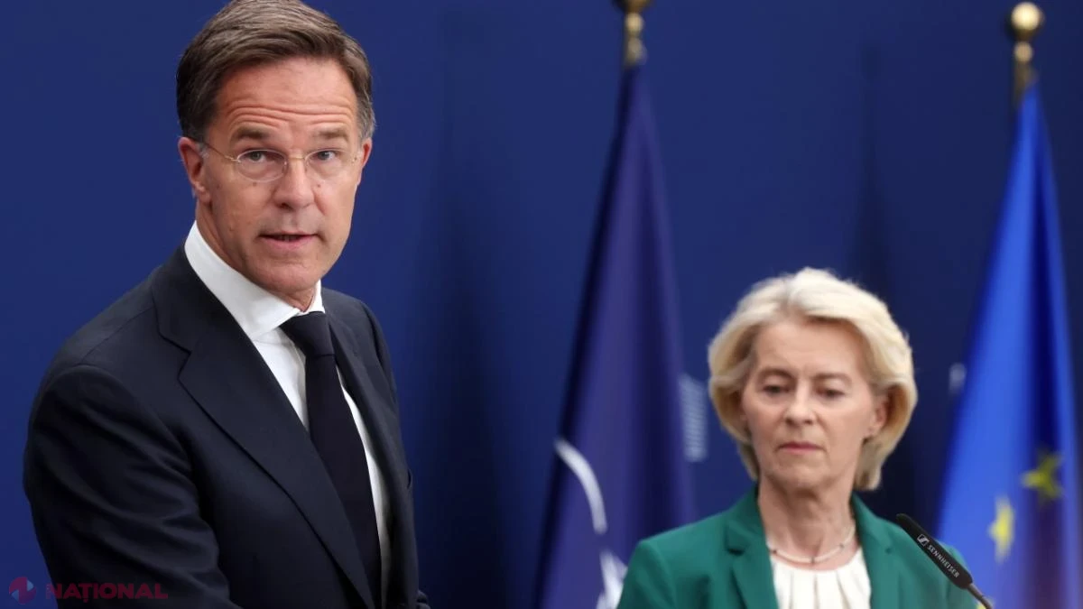 Von der Leyen și Rutte avertizează Rusia după incidentele cu drone: UE și NATO vor intensifica presiunea
