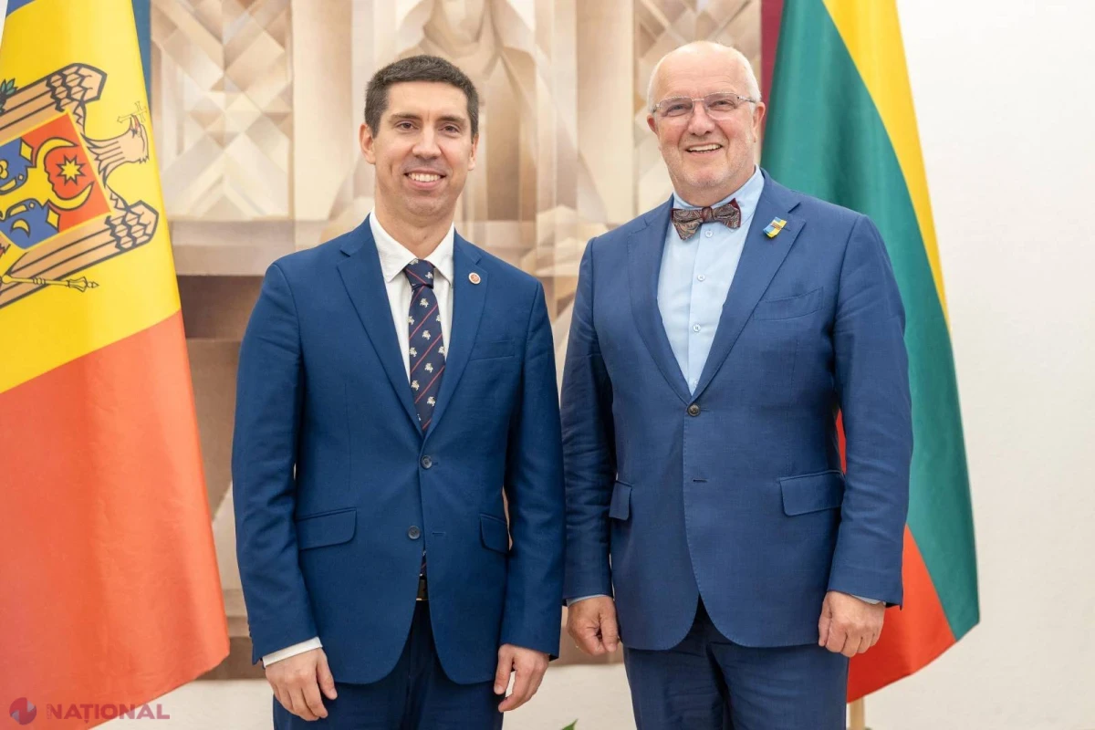 Mihai Popșoi a discutat la Vilnius cu conducerea Seimasului despre integrarea europeană și securitate