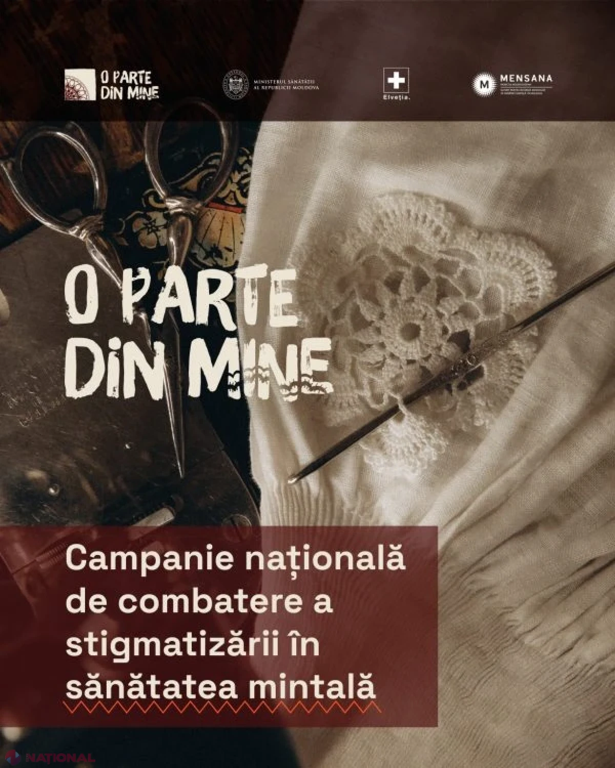 Campania „O parte din mine” a ajuns la peste un milion de oameni cu mesajul că sănătatea mintală nu definește o persoană