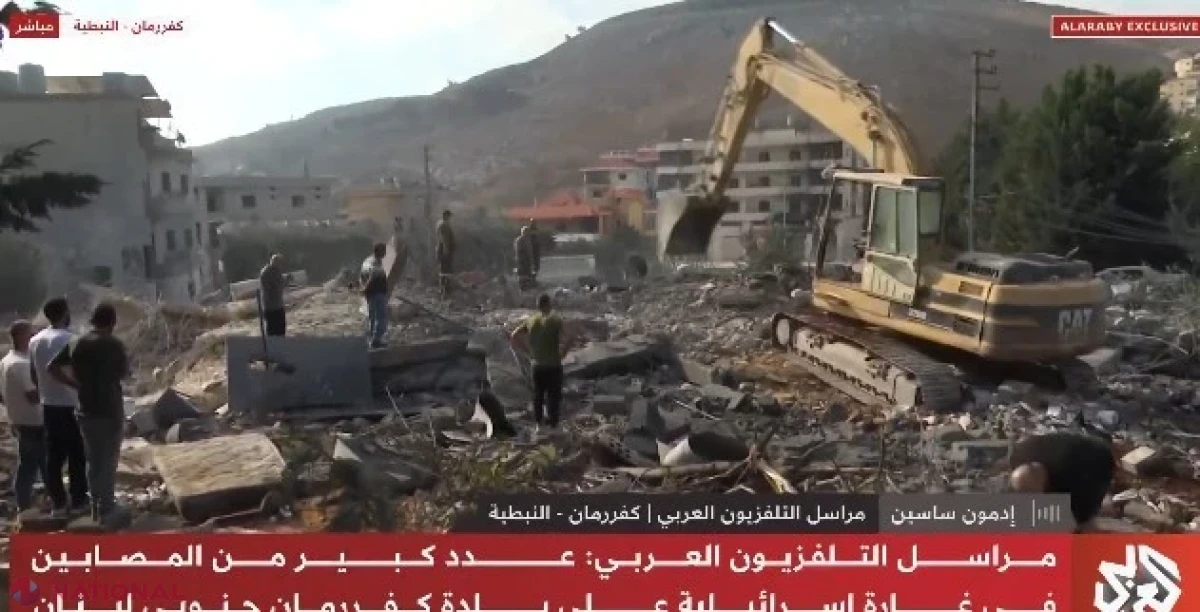 Israelul ucide 11 persoane într-un atac în sudul Libanului și acuză Hezbollah de încălcarea armistițiului
