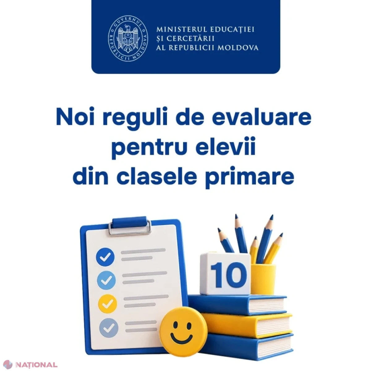 Evaluări mai puține și note de la 5 la 10 pentru elevii clasei a IV-a: noile reguli aprobate de Ministerul Educației
