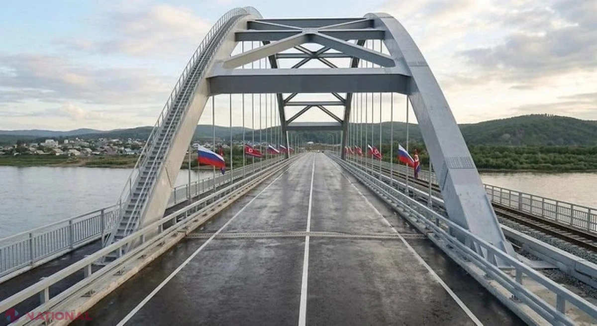 Coreea de Nord şi Rusia au inaugurat primul pod rutier comun, un nou simbol al apropierii dintre cele două ţări - VIDEO