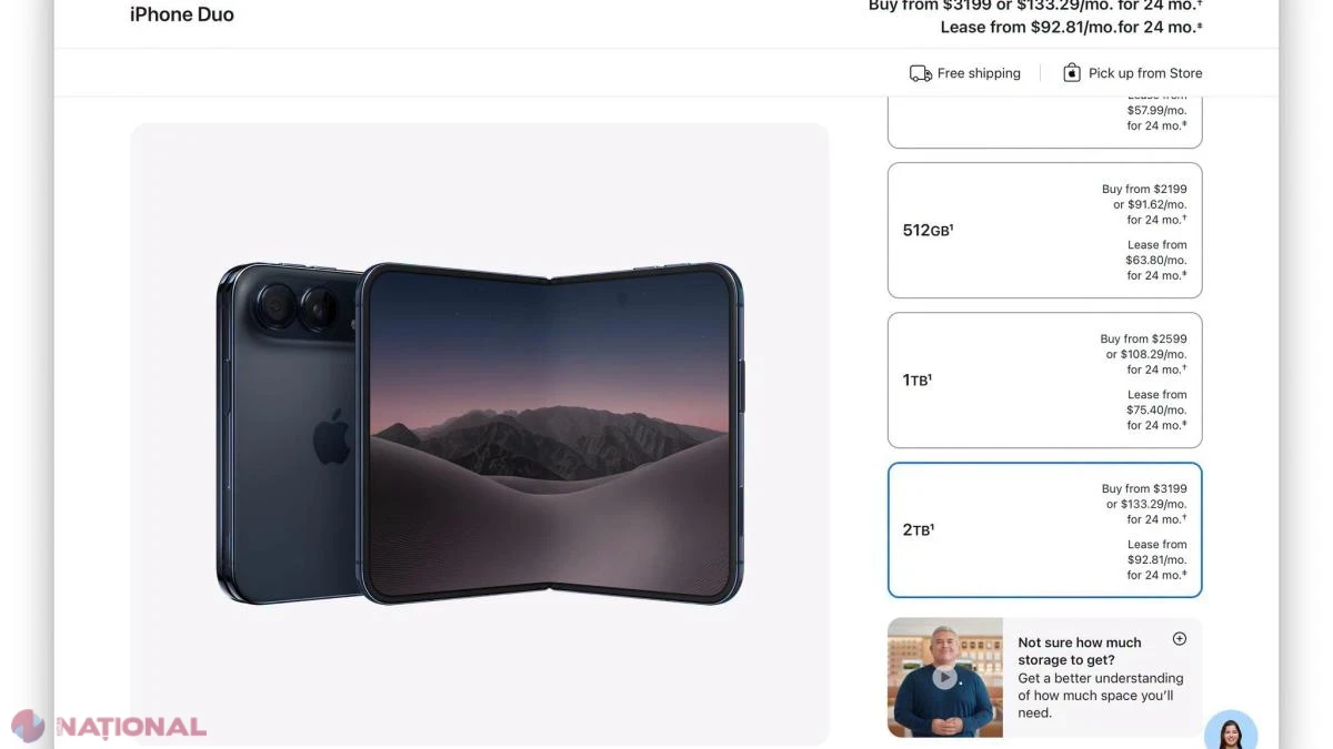 Cât costă noile iPhone 18 Pro și primul iPhone pliabil de la Apple