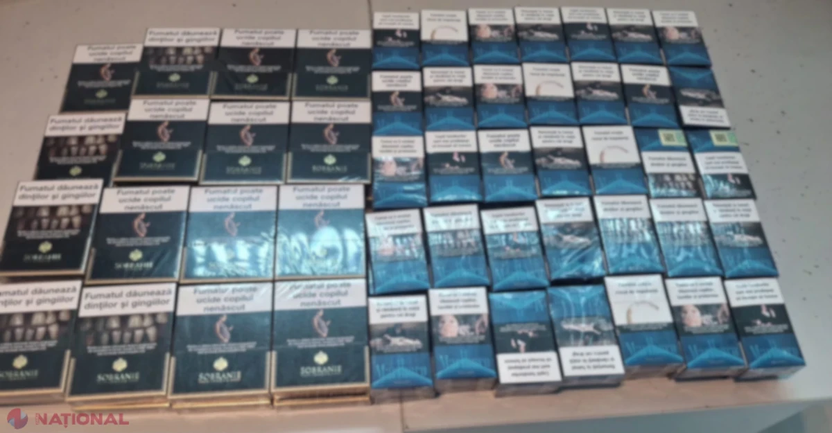 Aproape 3 000 de țigarete nedeclarate, depistate în bagajele a doi pasageri la Aeroportul Chișinău