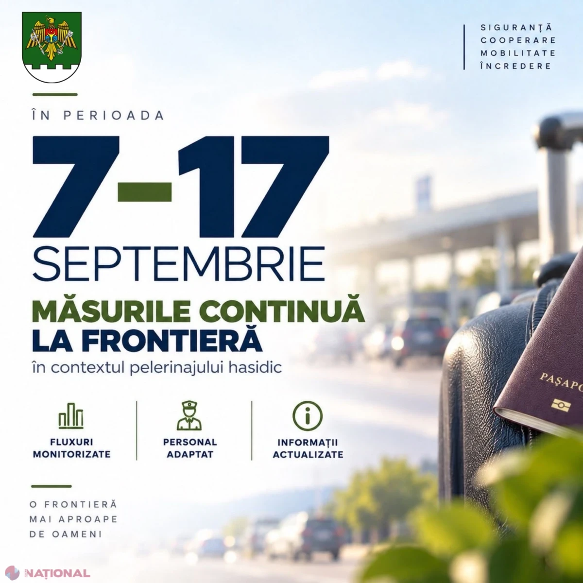 Măsuri suplimentare la frontieră în perioada pelerinajului hasidic: călătorii, îndemnați să-și planifice din timp deplasările