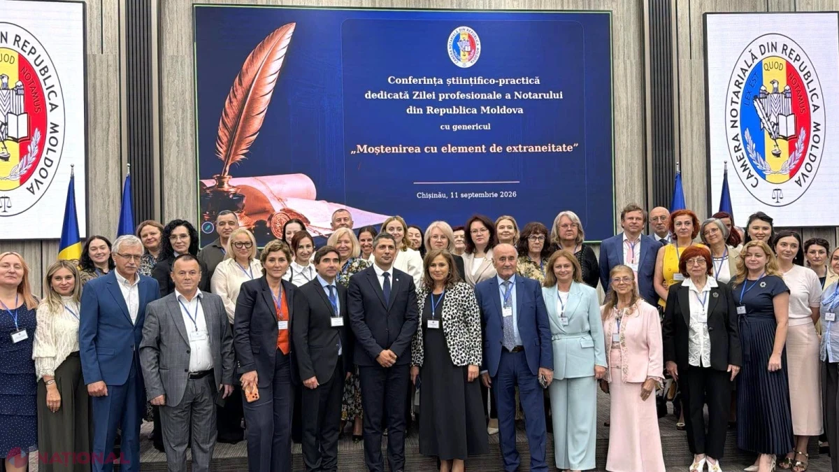Ministerul Justiției reafirmă sprijinul pentru modernizarea profesiei notariale, la conferința despre succesiunile transfrontaliere
