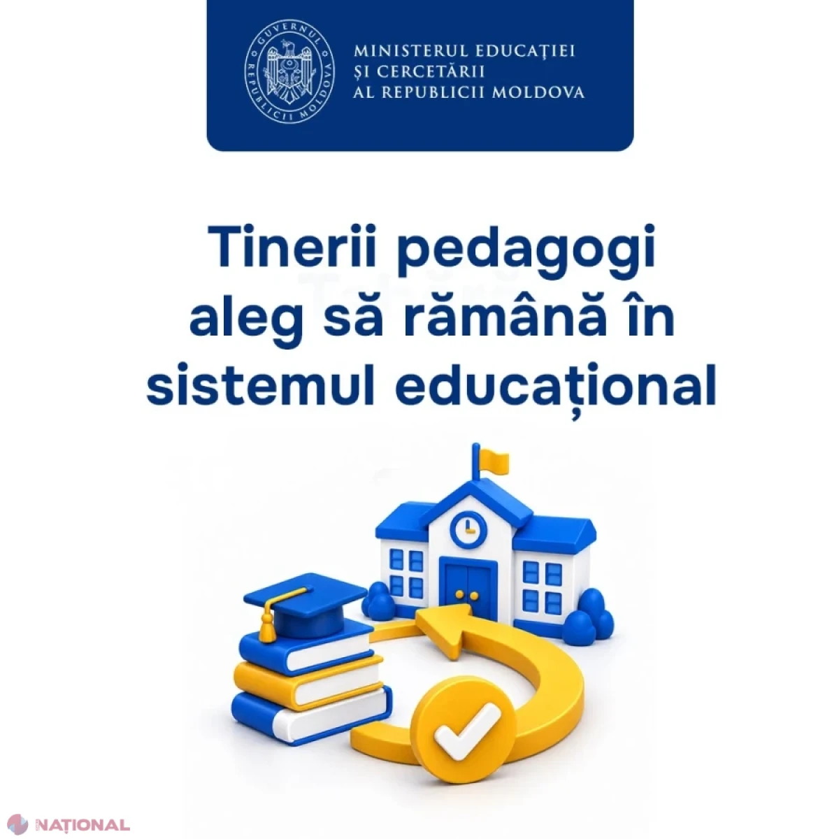 Aproape toți tinerii profesori repartizați au rămas în sistemul educațional: rata de retenție este de 94,9%