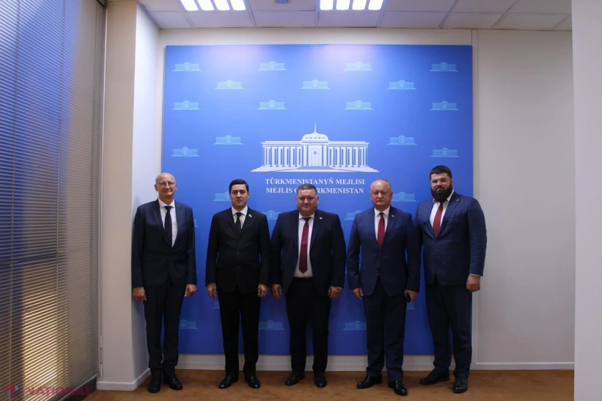 Delegația Grupului parlamentar de prietenie cu Turkmenistanul, în vizită la Așgabat pentru consolidarea relațiilor bilaterale