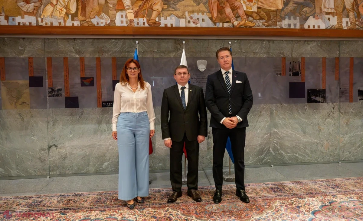 Igor Grosu, la Ljubljana: Moldova contează pe sprijinul Sloveniei pentru integrarea europeană