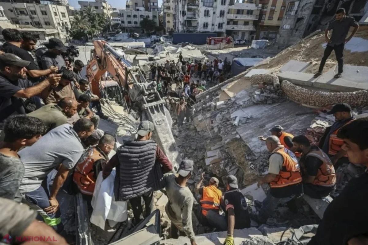Bilanțul prăbușirii unui bloc cu șase etaje în Gaza a ajuns la 20 de morți, inclusiv cinci copii. Zeci de persoane sunt date dispărute sub dărâmături