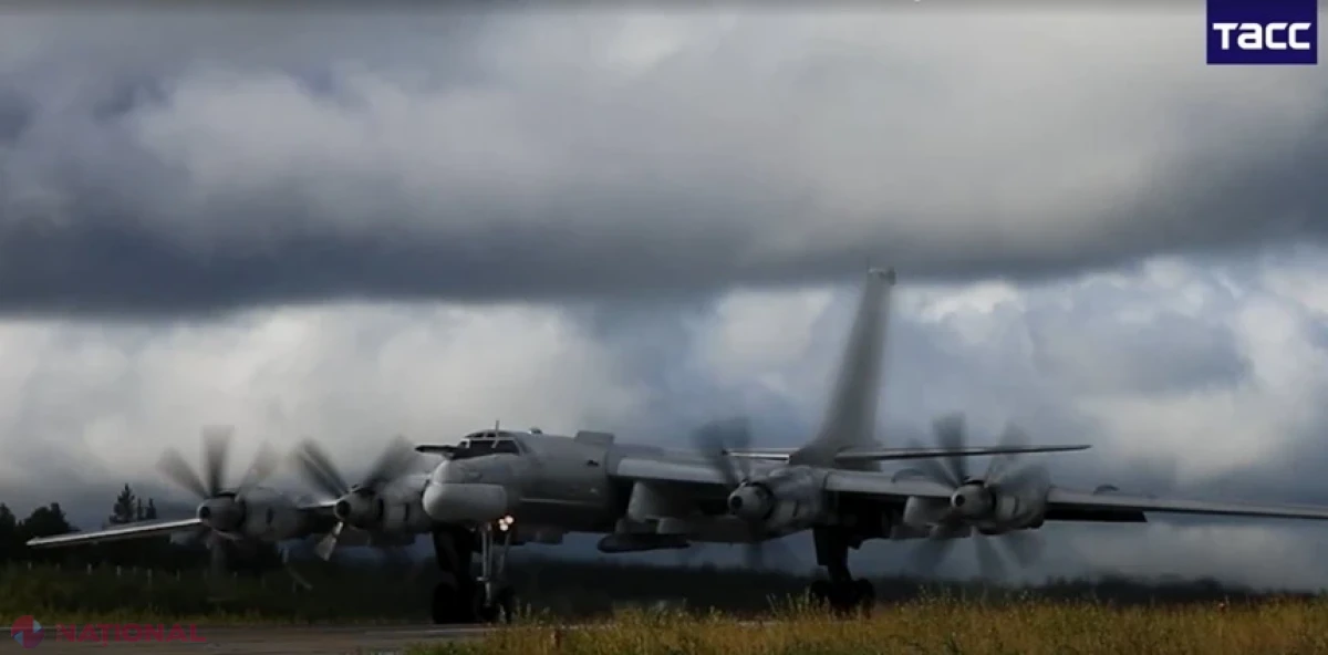 Bombardiere ruse Tu-95MS, înarmate cu rachete Kh-101, interceptate de avioane norvegiene F-35 în largul Norvegiei
