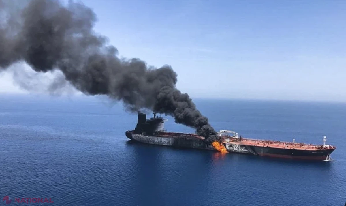 Iranul anunță că a lovit un petrolier sub pavilion togolez în Strâmtoarea Ormuz
