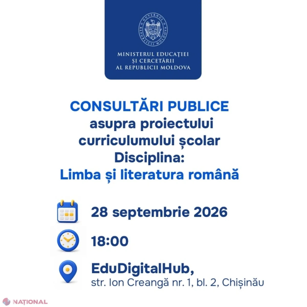 Noul curriculum la Limba și literatura română, supus consultărilor publice