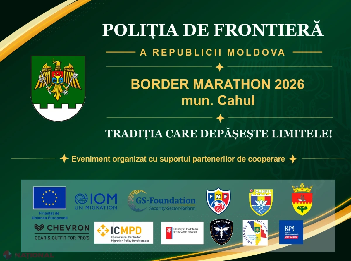 Mai sunt doar 7 zile până la Border Marathon, competiția de la Cahul dedicată tuturor iubitorilor de sport
