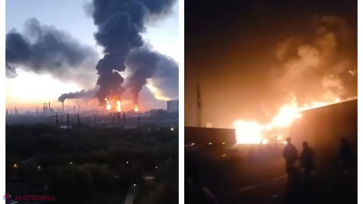 Moscova, vizată de cel mai masiv atac ucrainean de până acum. Kievul confirmă folosirea pentru prima dată a rachetei balistice „Pelican”