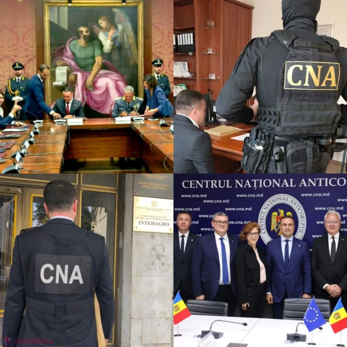 CNA: noi scheme de corupție, cooperare consolidată cu Italia și sechestre de peste 3 milioane de lei