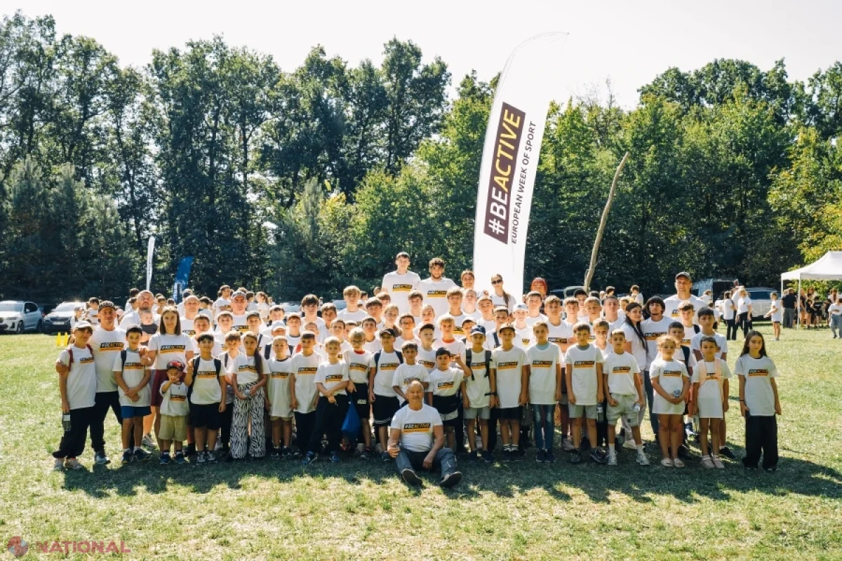 Peste 200 de copii și părinți au participat la activitățile sportive organizate la Călărași