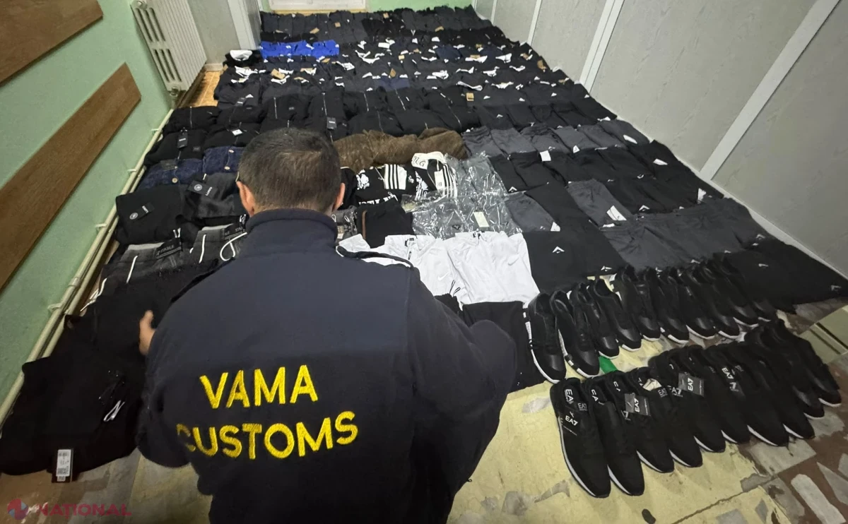 Articole vestimentare, piese auto și articole de feronerie, ridicate de vameși pentru lipsa actelor de proveniență