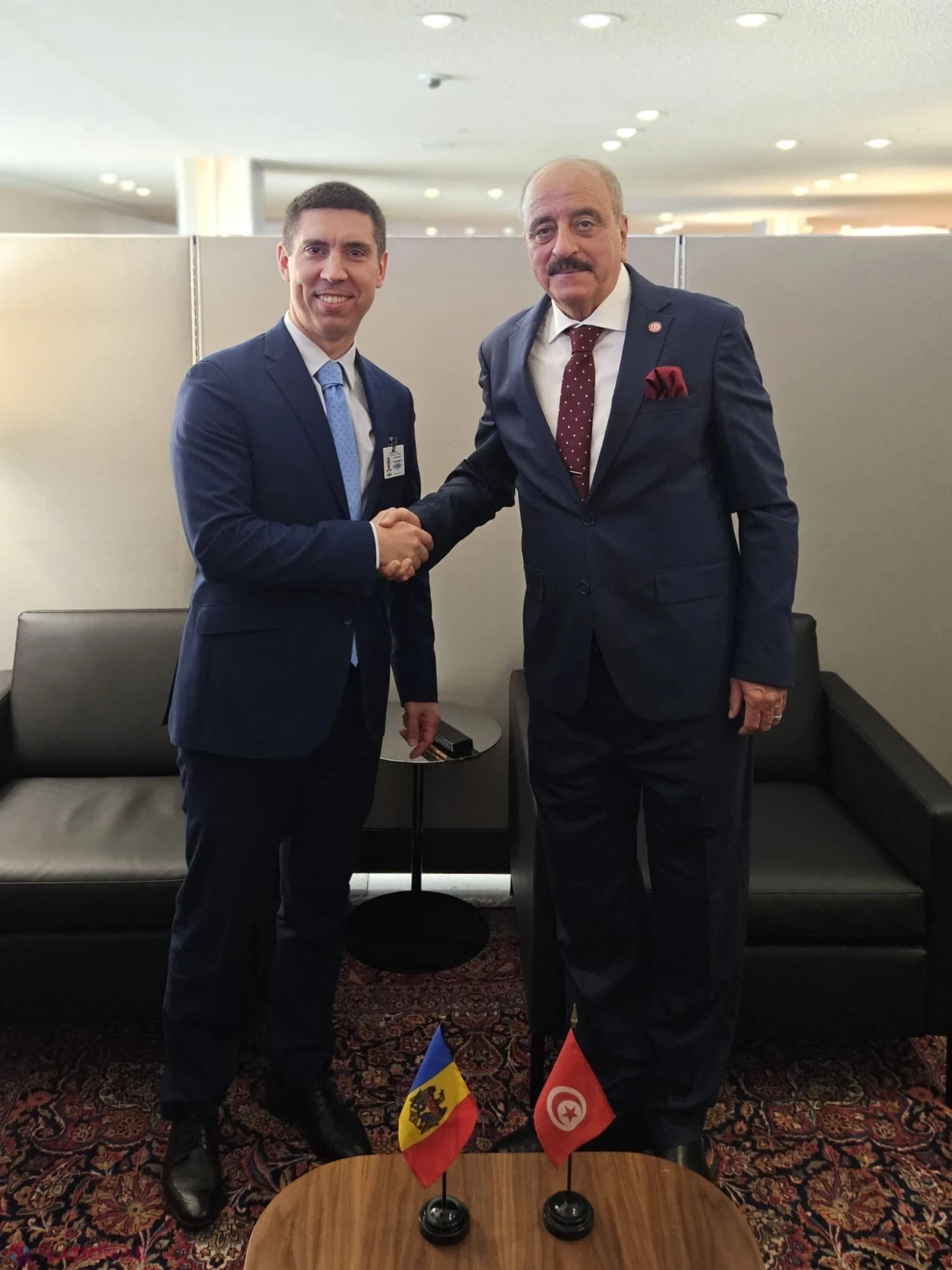 Mihai Popșoi și omologul tunisian au discutat despre extinderea relațiilor moldo-tunisiene