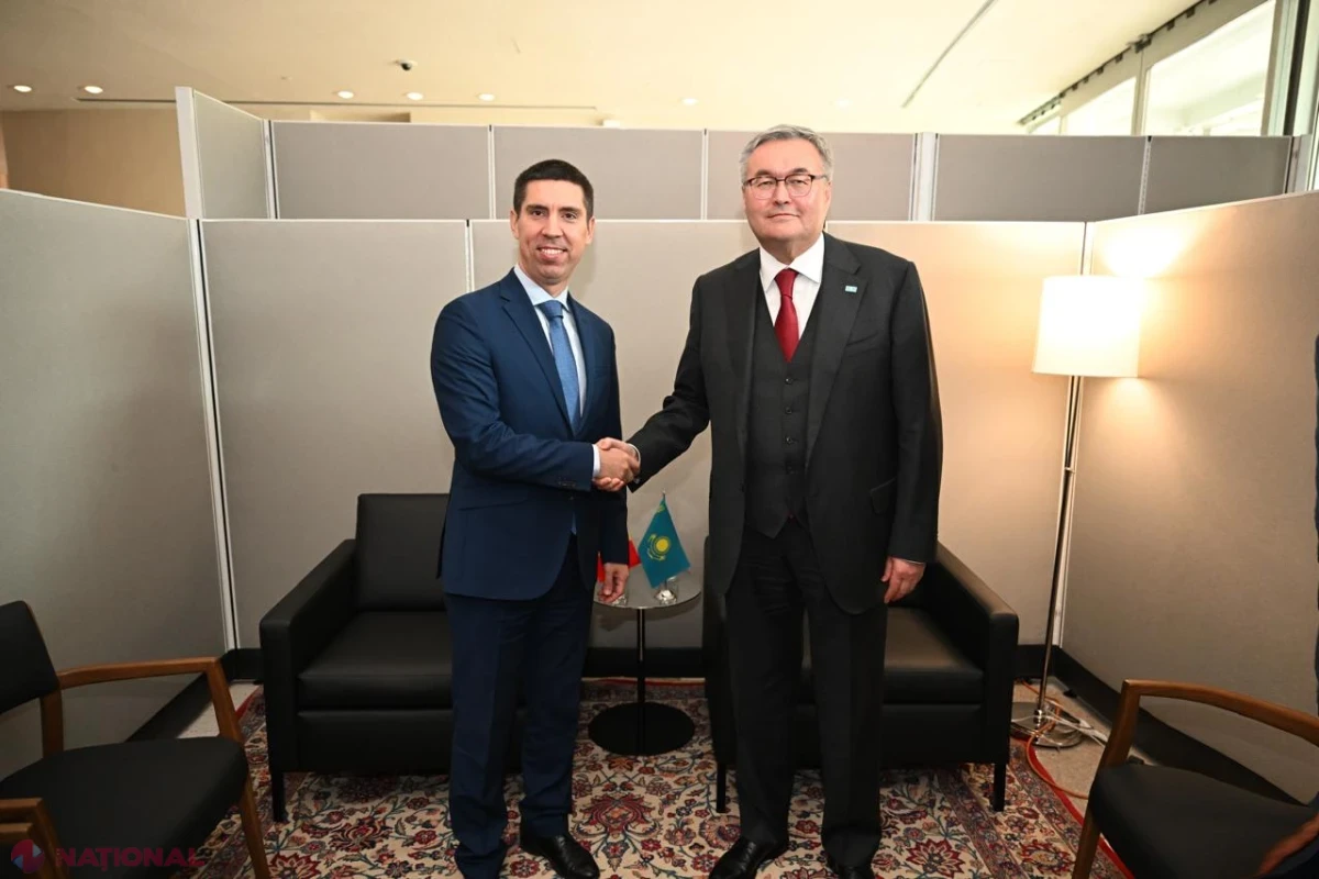 La New York, Mihai Popșoi și omologul său kazah au discutat despre extinderea cooperării bilaterale